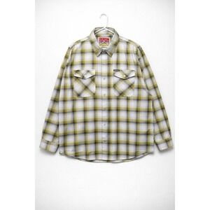 Dixxon‎ x Sublime Flannel Shirt Men's 2XT Plaid Pearl Snap Limited Edition